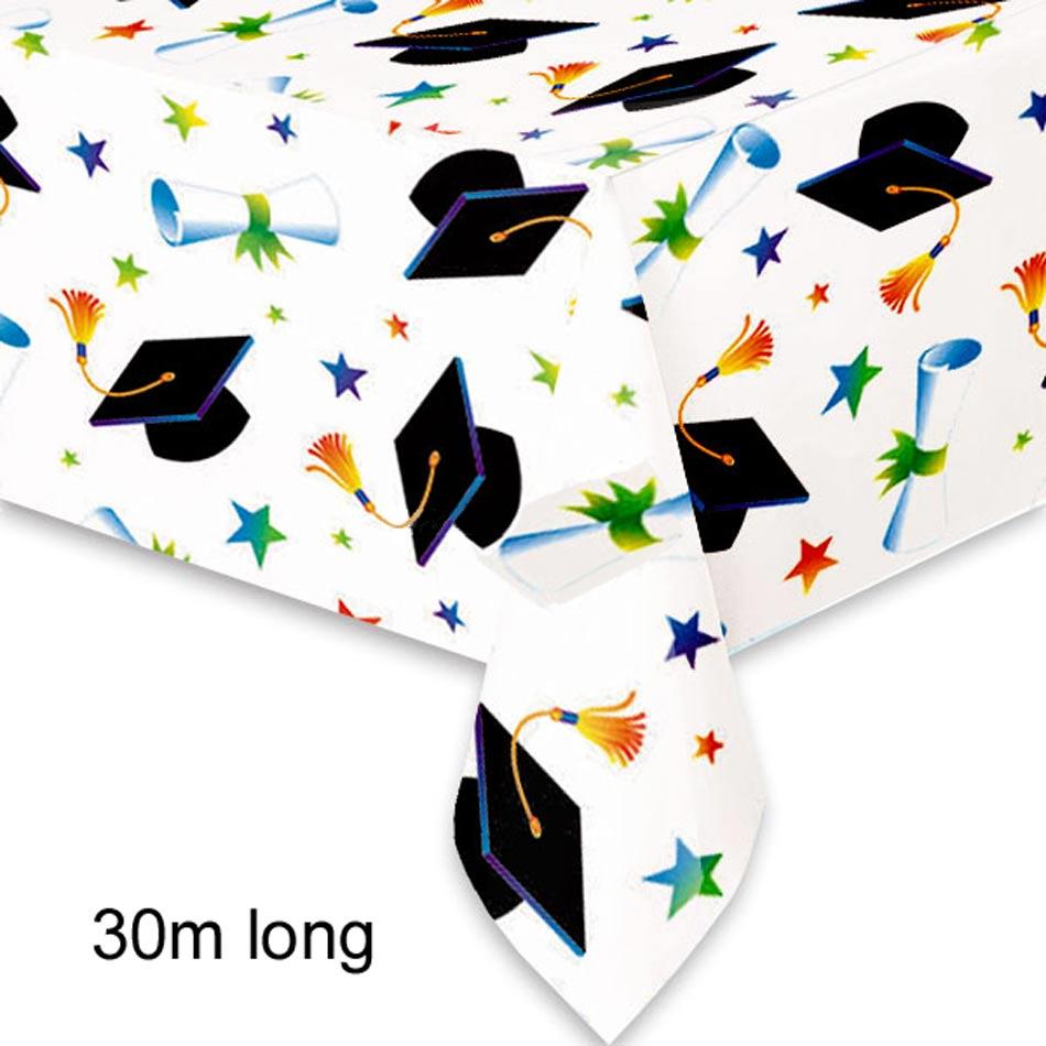 30m long plastic Graduation Table Roll by Amscan 771201 available here at Karnival Costumes online party shop