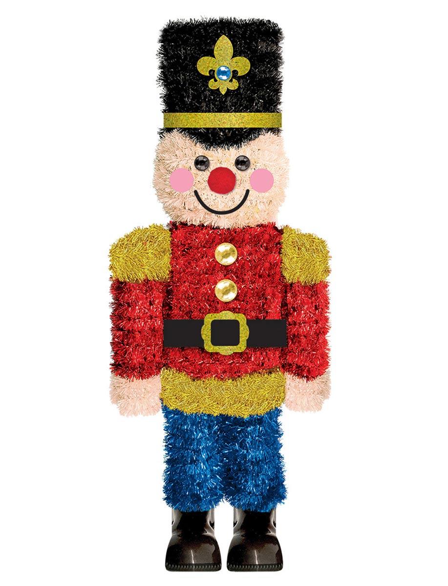 Nutcracker 3D Decoration 26cm by Amscan 241911 available here at Karnival Costumes online Christmas shop