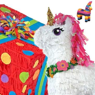 Birthday pinatas from a huge selection available here at Karnival Costumes online party shop