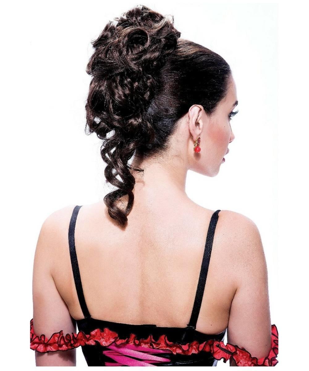 French Kiss Amelie ponytail wig in brown by CSS 6571093 available here at Karnival Costumes online party shop