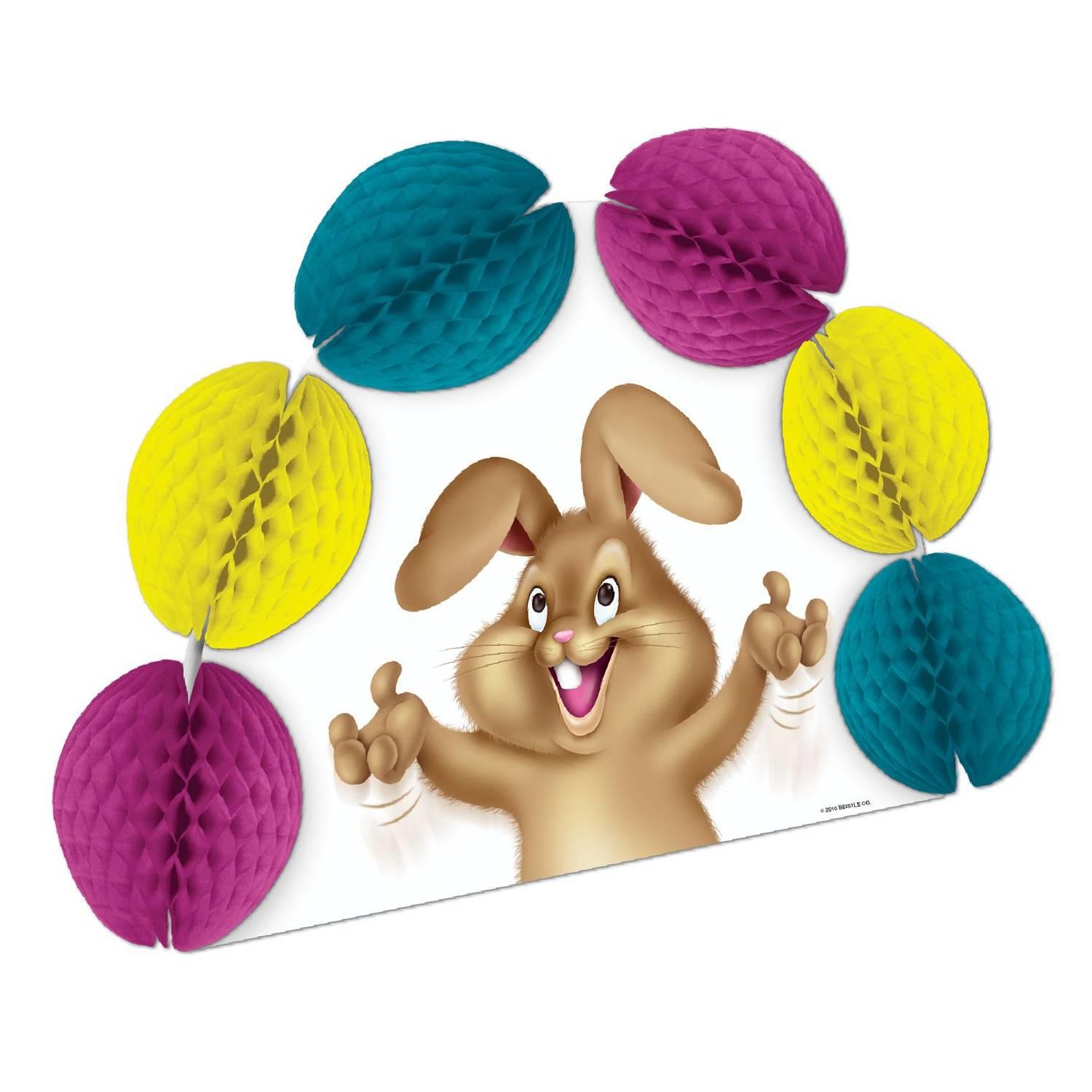Easter Bunny Pop-Over Tablecentre by Beistle 40653 available here at Karnival Costumes online party shop