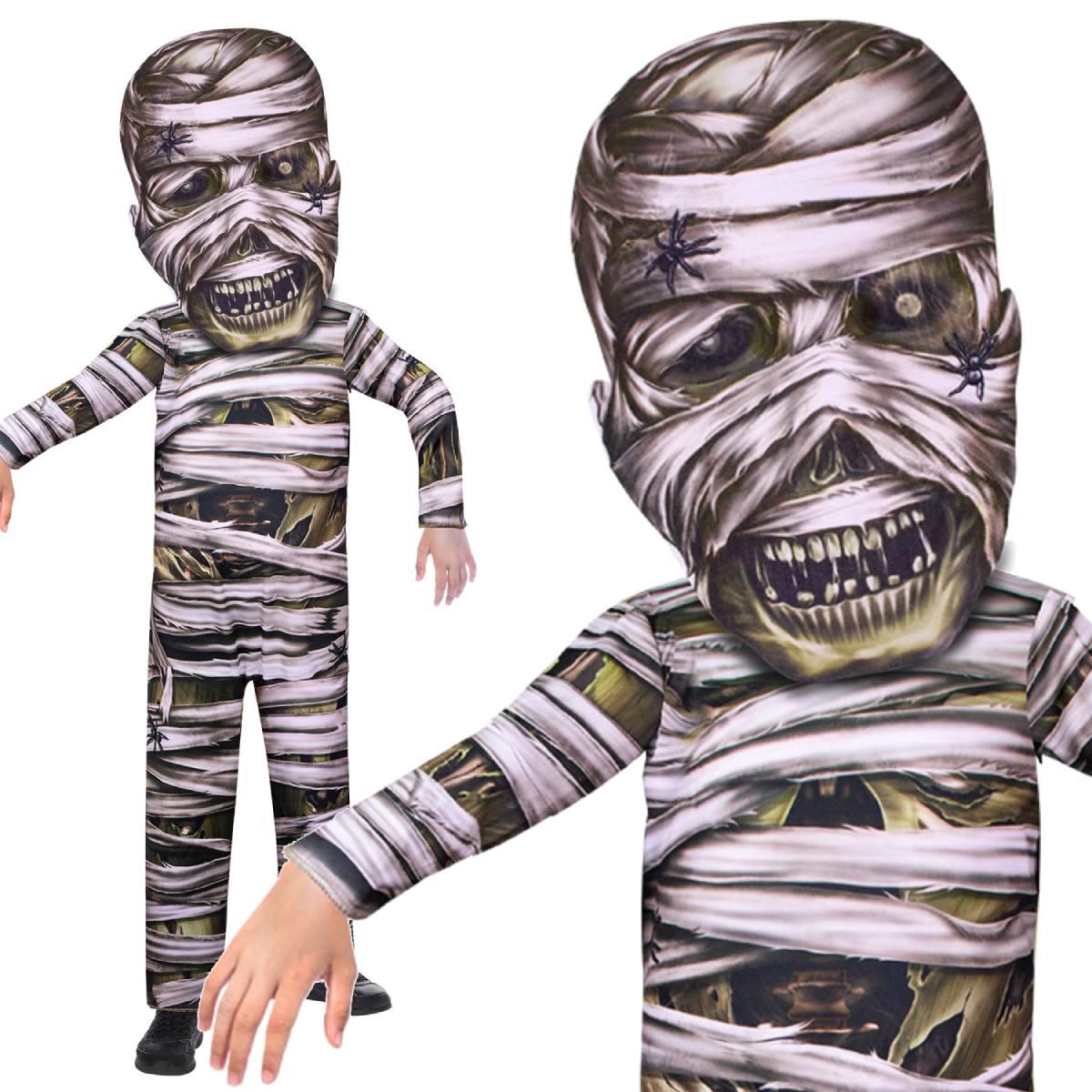 Zombie Mummy Fancy Dress Costume for Children by Amscan 9907135 / 9907136 available here at Karnival Costumes online party shop