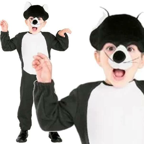 Toddler's Talking Nose Cat fancy dress costume by Rubies 11773 available here at Karnival Costumes online party shop
