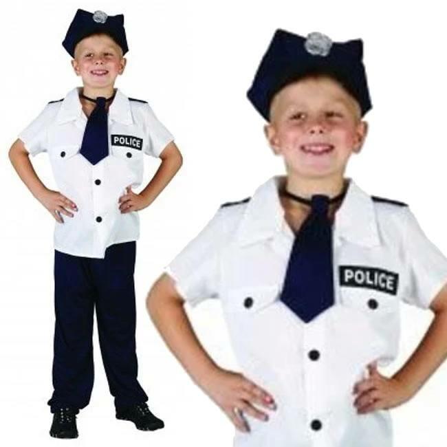 Boy's Policeman fancy dress costume 51293 available here at Karnival Costumes online party shop