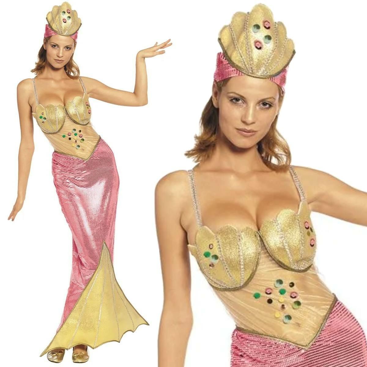 Women's Deluxe Mermaid Costume by Stamco 210402 / 341647 available in the UK here at Karnival Costumes online party shop