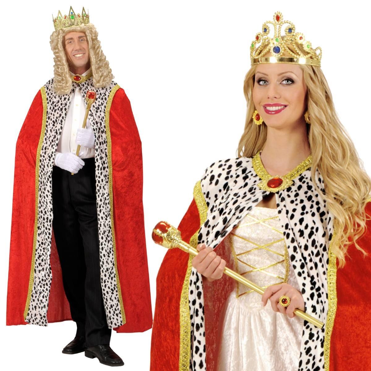 Royal Robes in Red Velvet with Ermine Trim by Widmann 4607K Karnival