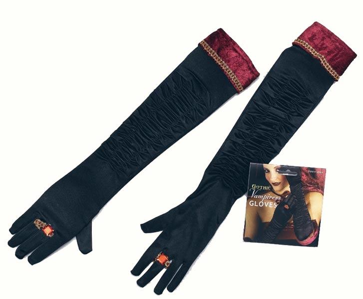 Long Gloves - Gothic Style Halloween Gloves