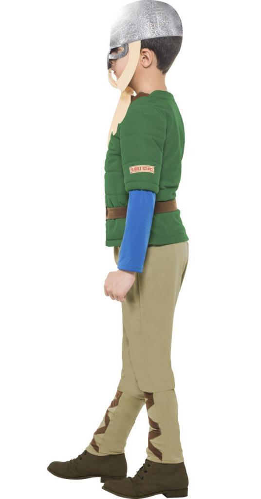 Horrible Histories Viking Fancy Dress Costume for Boys Side View
