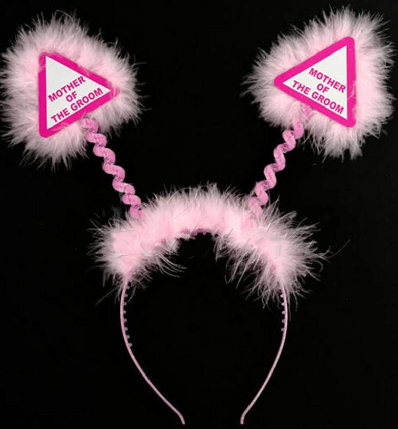 Pink Mother of the Groom Warning Sign Head Bopper by Alandra WB-MOTG-P but cheaper at Karnival Costumes