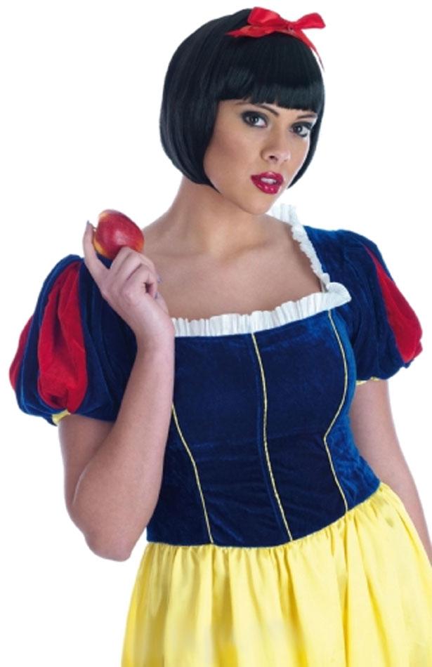 Adult Snow White Fancy Dress Costume by Fun Shack 2647 from Karnival Costumes