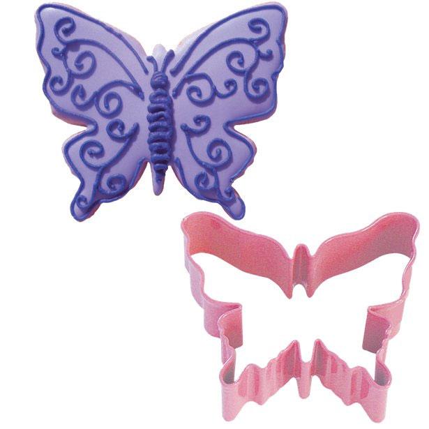 Butterfly Cookie Cutter and Decorating Idea by Anniversary House K1234 available here at Karnival Costumes online party shop