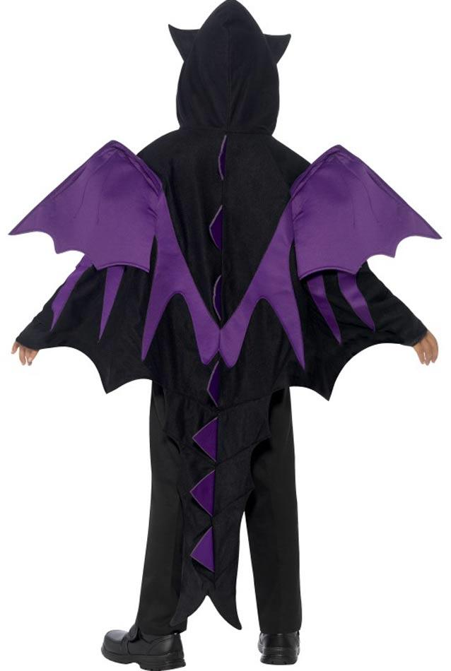 Kids Halloween Creature Cape with Wings and Tail 44323 from Karnival Costumes online Halloween party shop