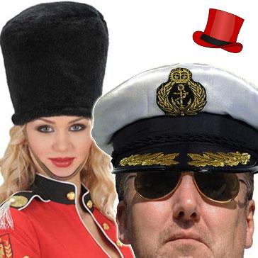 Military Hats and Headwear great selection available here at Karnival Costumes online party shop
