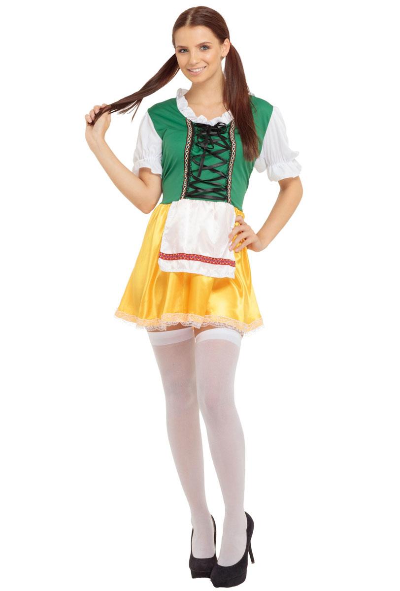 Sexy Beer Girl fancy dress costume for Oktoberfest AC016 available here at Karnival Costumes online party shop