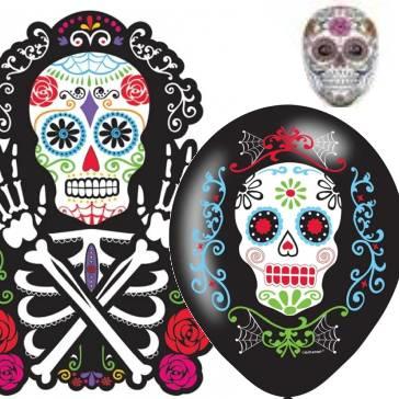 Day of the Dead celebration decorations available here at Karnival Costumes online party shop