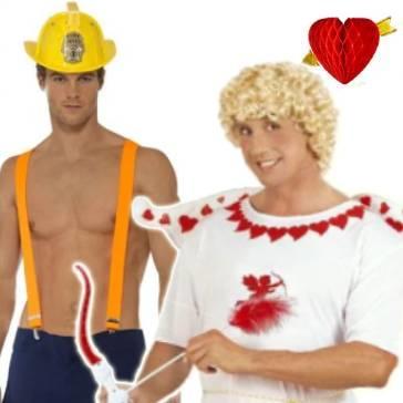 Valentine's Day costumes for men. Good selection including Cupid available here at Karnival Costumes online party shop
