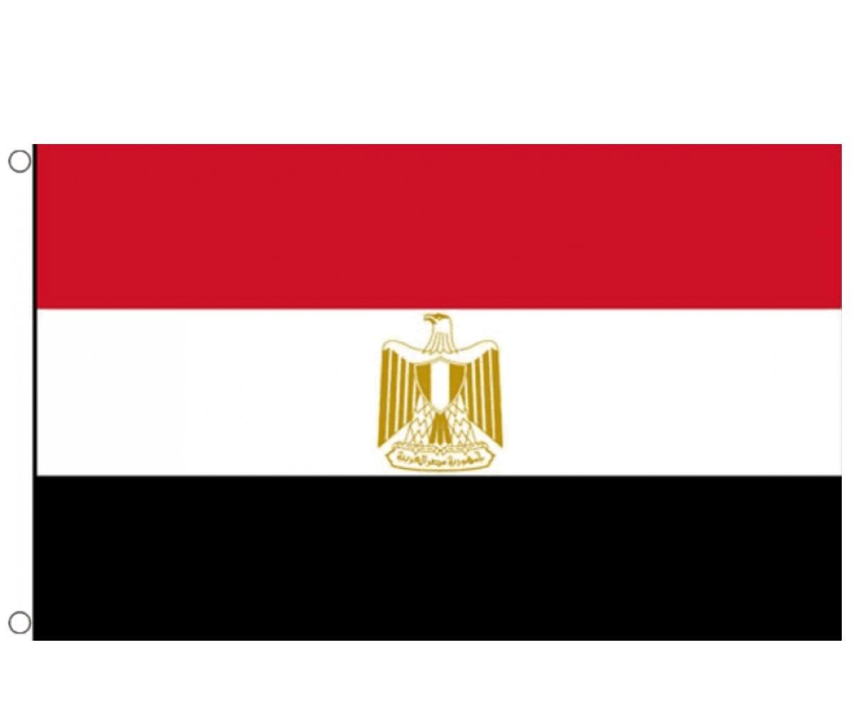 Egypt National Flag 5ft x 3ft EGYP01 available here at Karnival Costumes online party shop