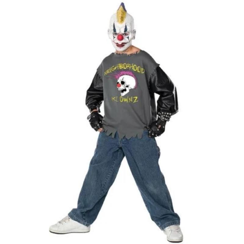 Teenager's Spike Klown Horror Halloween Costume by Rubies 886049 available here at Karnival Costumes online Halloween party shop
