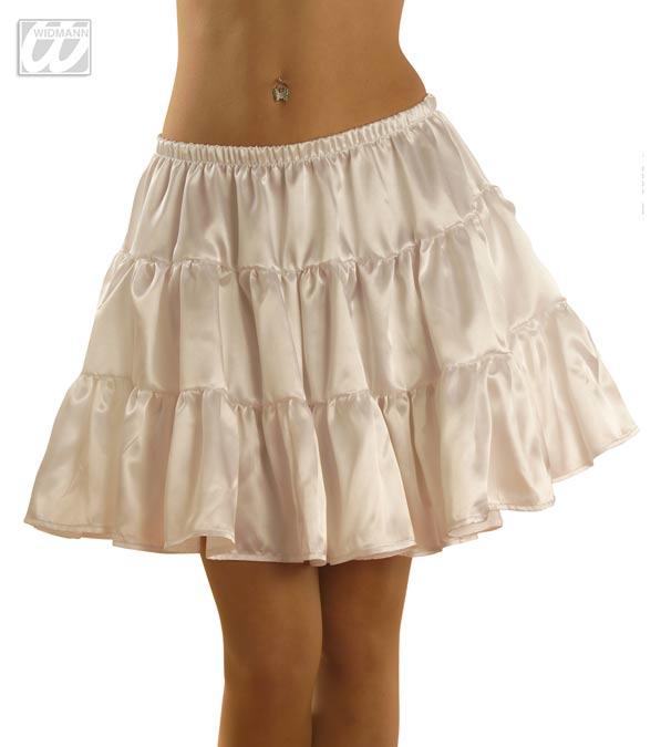 White Satin Petticoat