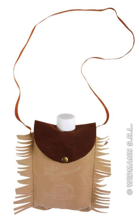 Red Indian Water Bottle - Wild West Costume Accessories