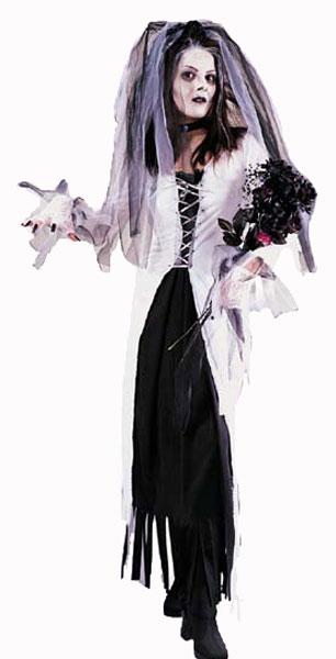 Skeleton Bride Costume - Adult Halloween Costumes