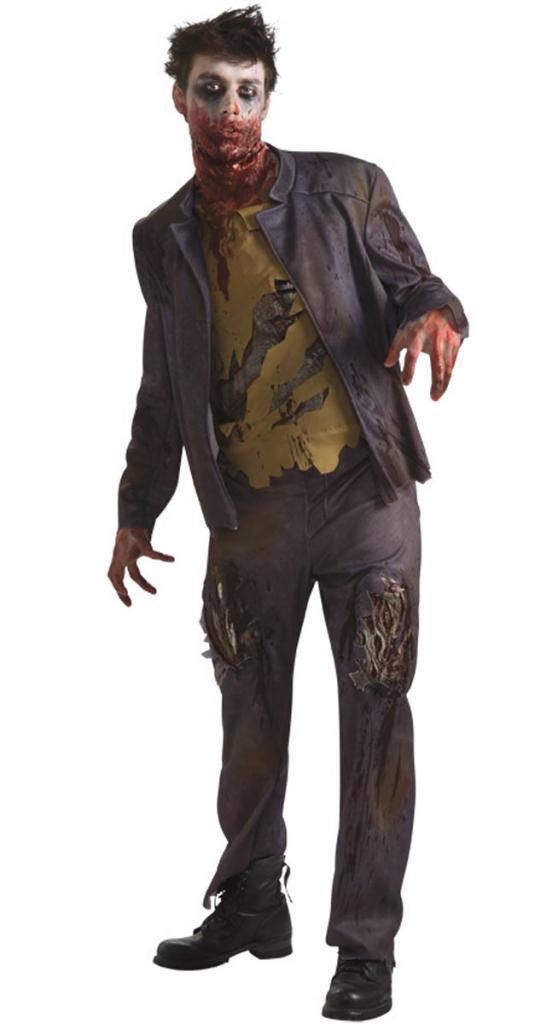 Shawn of the Undead Fancy Dress Costume from a collection of zombie costumes at Karnival Costumes your Halloween specialists