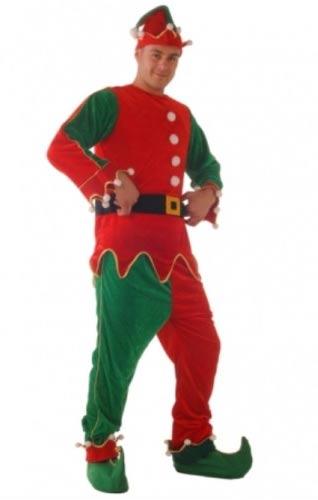 Elf Fancy Dress Costume for Men by Creative Collection C6099 available here at Karnival Costumes online Christmas party shop