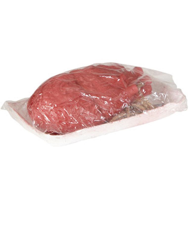 Halloween Prop Bloody Heart on White Tray by Widmann 1034 available from Karnival Costumes