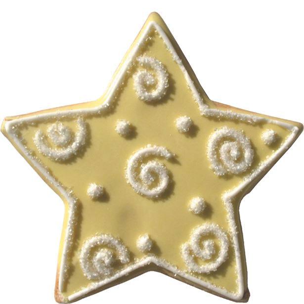 Decoration idea for our Star Cookie Cutter by Anniversary House K1114 available here at Karnival Costumes party shop