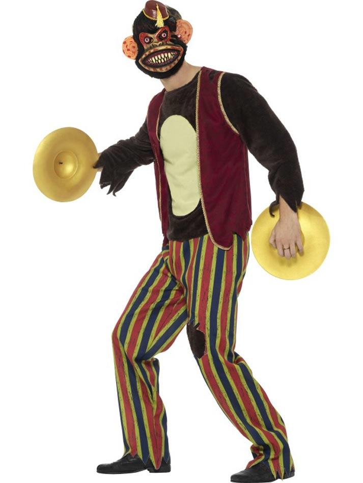 Deluxe Clapping Monkey Toy Costume in size medium and large 45574 available here at Karnival Costumes online Halloween party shop