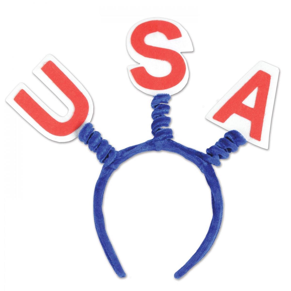 USA Head Boppers for July 4th and American parties by Beistle 60586 available in the UK here at Karnival Costumes online party shop