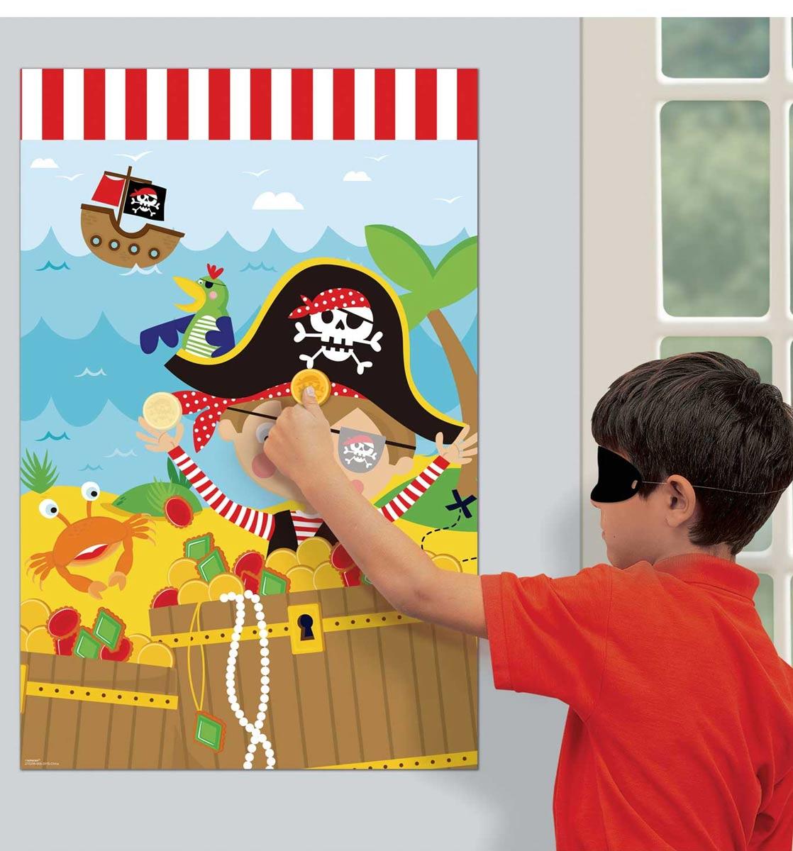 Little Pirate Party Game for 2-8 players by Amscan 270205 available here at Karnival Costumes online party shop