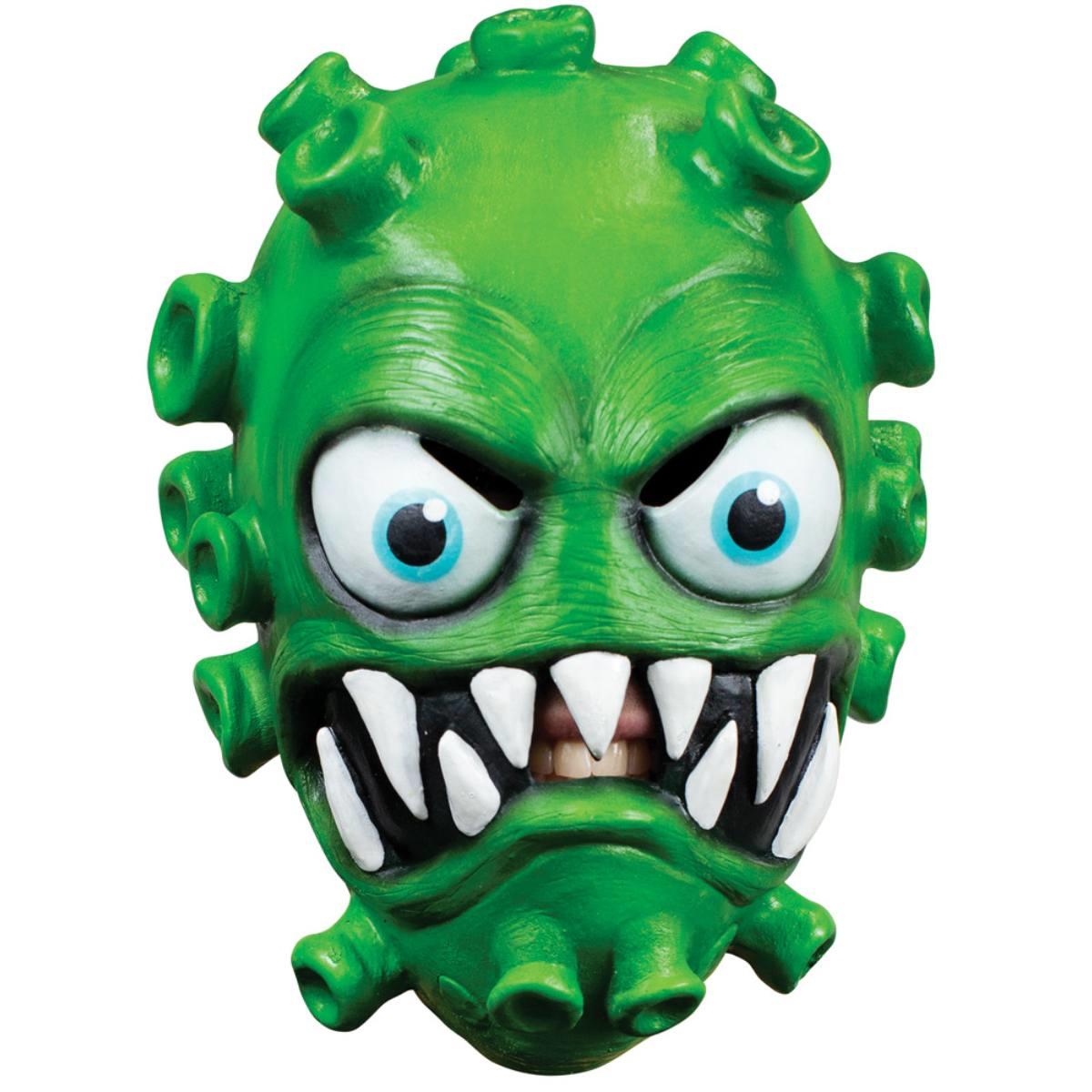 Covid-19 Coronavirus Overhead Horror Mask by Ghoulish 26788 available here at Karnival Costumes online party shop