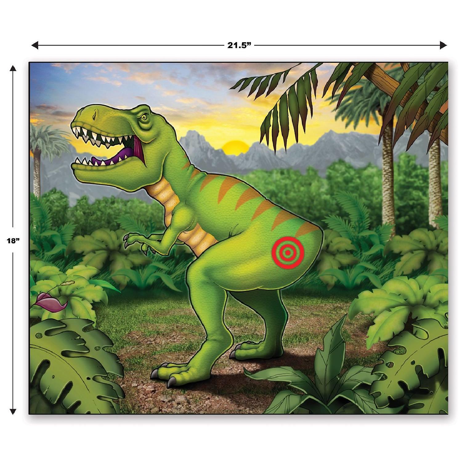 Background Size for our Jurassic Park Pin the Tail on the Dinosaur party game by Beistle 60856 available here at Karnival Costumes online party shop