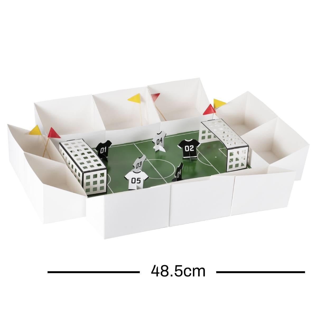 48.5cm x 33.5cm Football Stadium Treat Stand by Ginger Ray FT-104 available here at Karnival Costumes online party shop