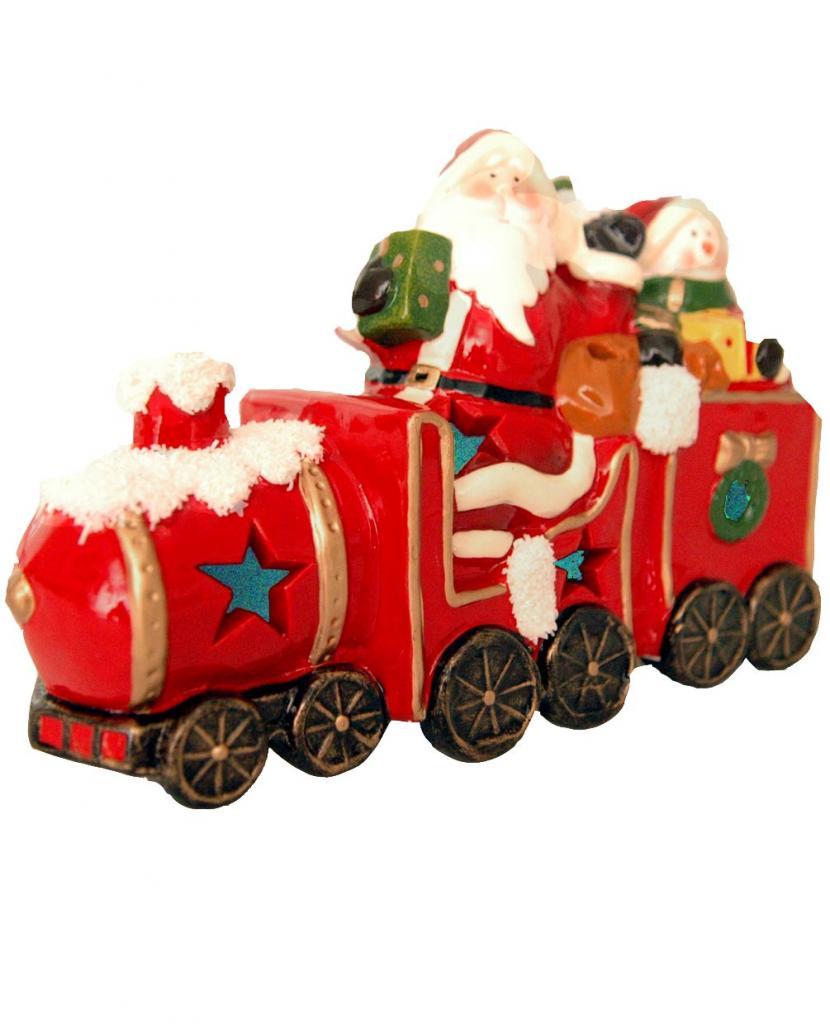 Christmas Ornamental Train with LED Lights