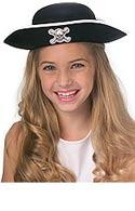 Unisex Pirate Skull Hat for children by Smiffys 26270 available here at Karnival Costumes online party shop