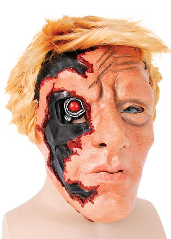 Metal Man Mask - Cyborg Costume Masks BM373 available here at Karnival Costumes online party shop