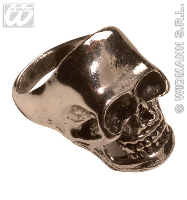 Deluxe Skull Ring - Halloween Jewellery