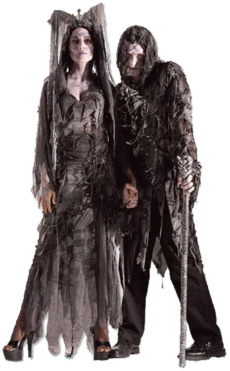 Lord and Lady Gruesome Costume - Womens Halloween Costumes