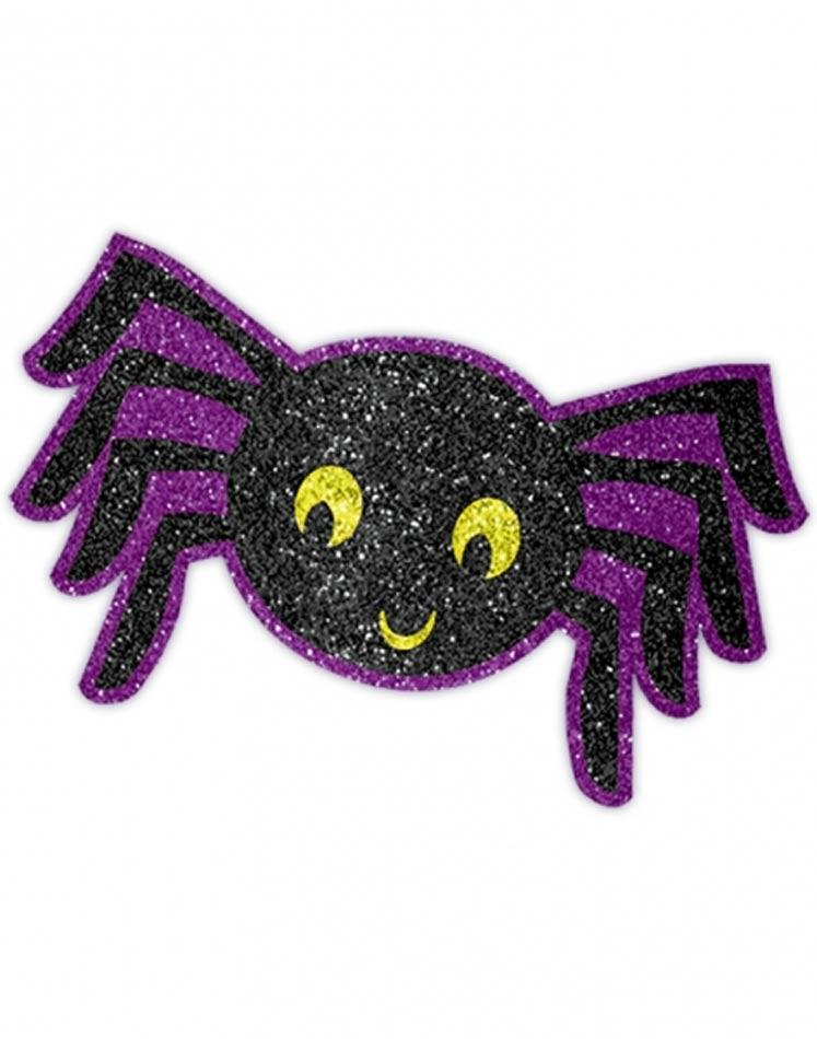 Witches Crew Glitter Spider Cutout from a pack of 9 pcs by Amscan 190438 from Karnival Costumes