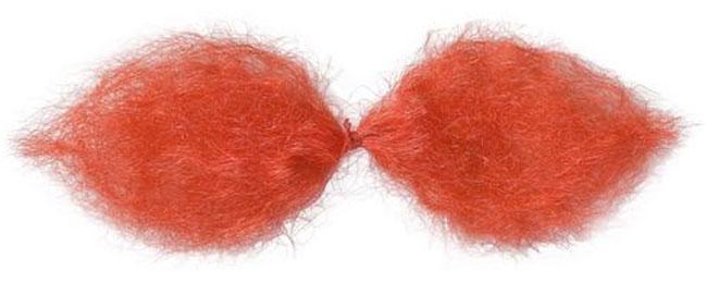 Viking Schnauzer Moustache in Red by Widmann 1643R and available from a great selection of false moustaches here at Karnival Costumes online party shop
