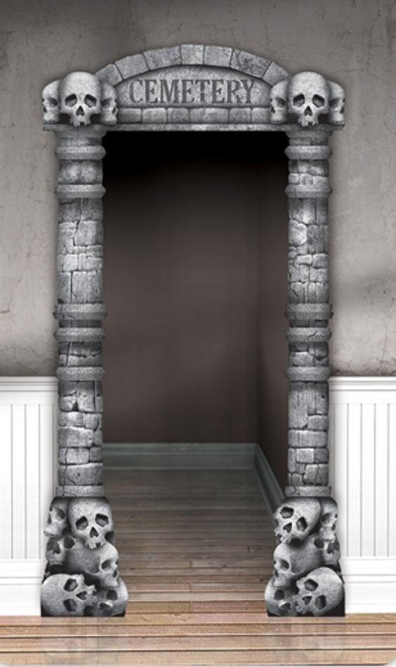 Cemetery Entry Door Decoration by Amscan 241179 avcailable here at Karnival Costumes online Halloween shop