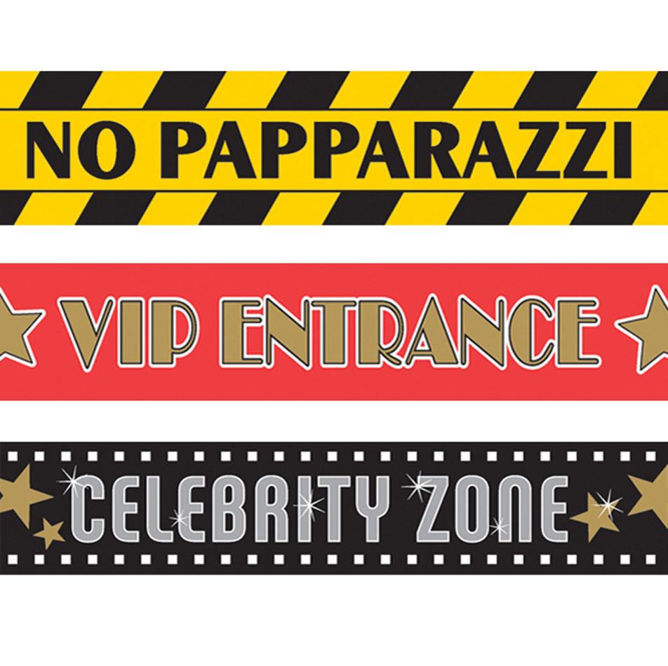 Hollywood Party Tape Pack by Amscan 221968 available here at Karnival Costumes online party shop