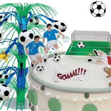 Football party goods and bakeware from Karnival Costumes online party shop