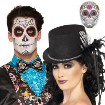 Day of the Dead costume accessories available here at Karnival Costumes online party shop