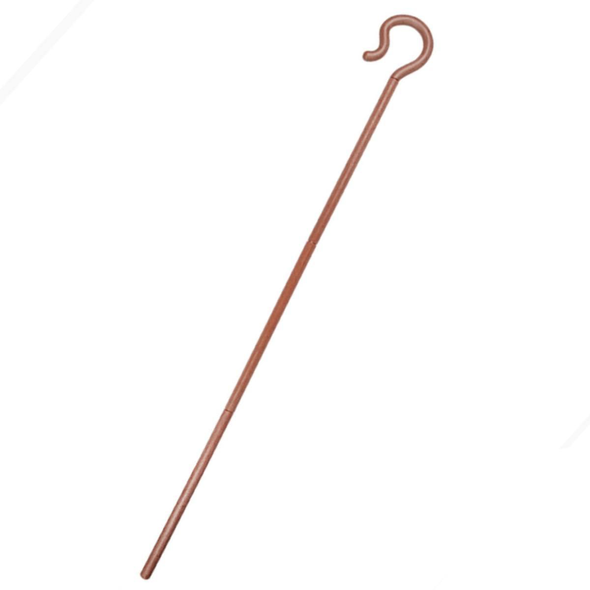 4pc Shepherd's Crook or Staff in Brown by Wicked XM-4689 available here at Karnival Costumes online party shop