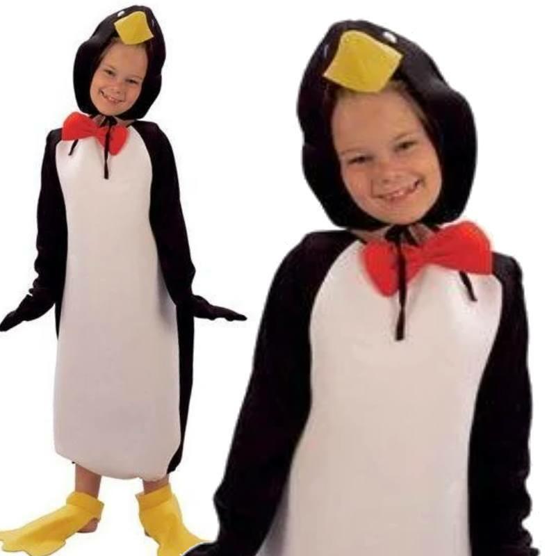Kid's Comical Penguin Fancy Dress Costume by Bristol Novelties CC653, CC654 and CC655 available here at Karnival Costumes online party shop