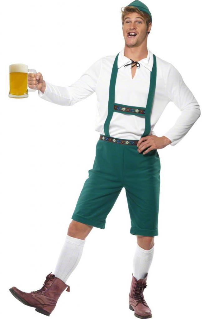 Oktoberfest Lederhosen Costume - Adult Costumes