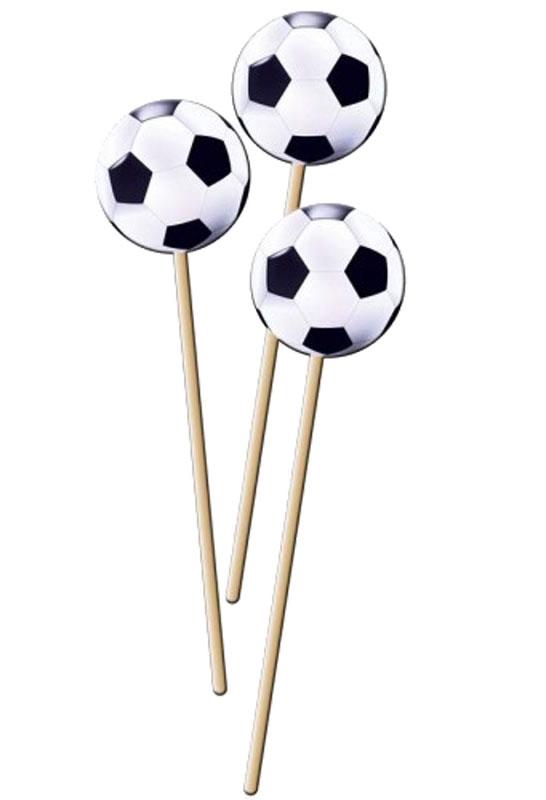 Football Party Picks 8 pkt from a collection of party goods at Karnival Costumes